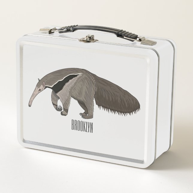 Anteater personalizado ilustracion (Anverso)