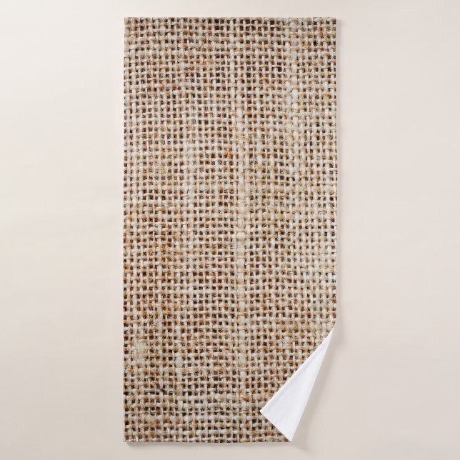 Antecedentes de burlap hessian  (Toalla de baño)