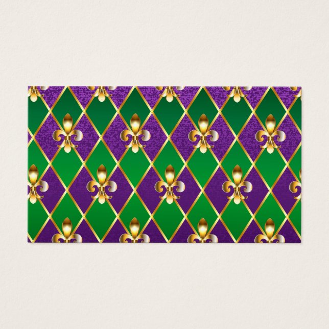 Antecedentes de joyas Mardi Gras (Frente)