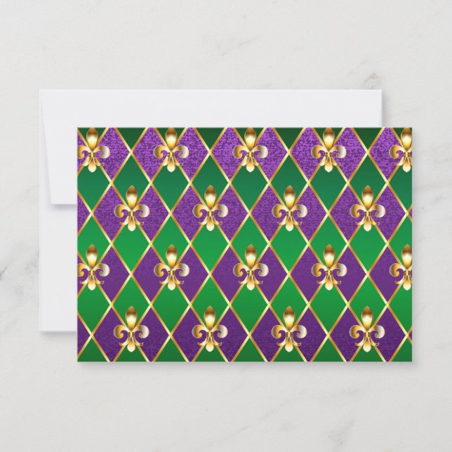 Antecedentes de joyas Mardi Gras (Anverso)