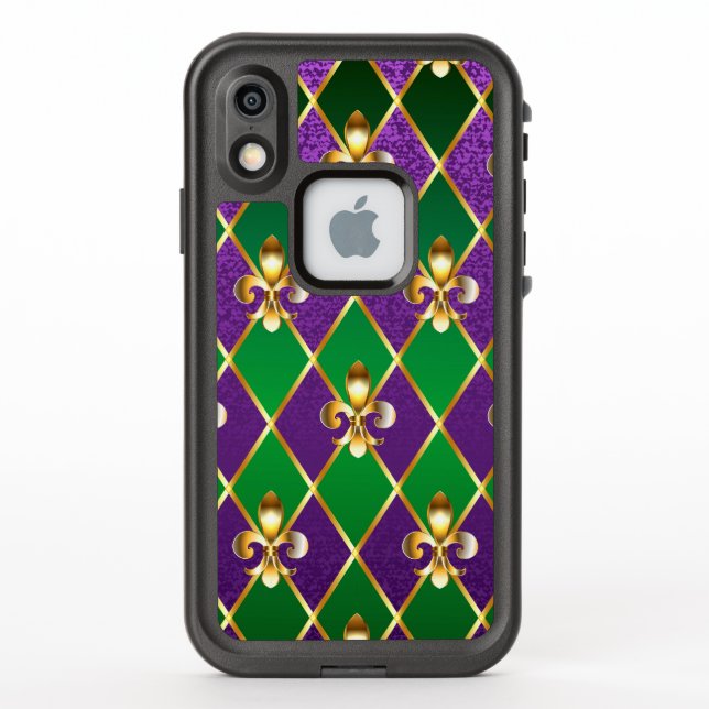 Antecedentes de joyas Mardi Gras (Reverso)