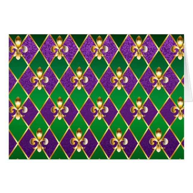 Antecedentes de joyas Mardi Gras (Anverso (Horizontal))