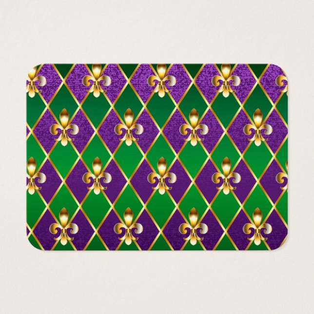 Antecedentes de joyas Mardi Gras (Frente)