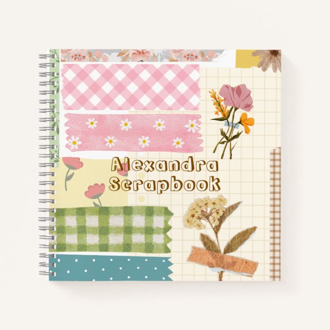 Antecedentes de papel de libro de recortes de esti (Anverso)