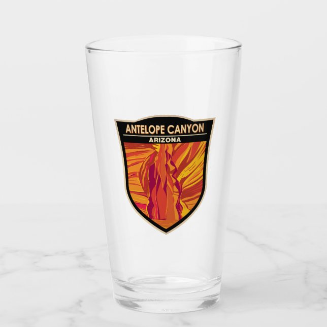 Antelope Canyon Arizona Viaje Arte Vintage (Anverso)