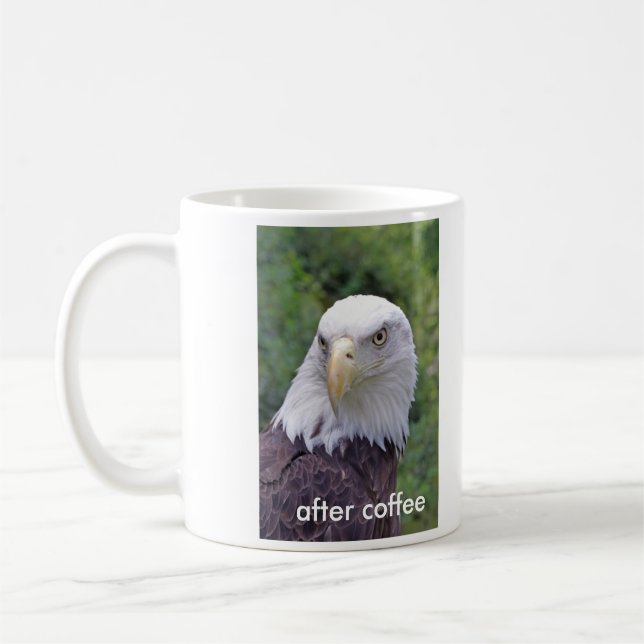 antes de café, después de la taza de café (Izquierda)