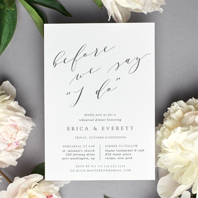 Antes de decir que lo hago | Invitación a la cena  (Subido por el creador)