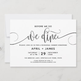 Antes De Que Hagamos Invitación A La Cena De Ensay