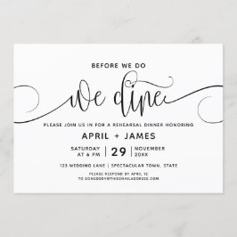 Antes De Que Hagamos Invitación A La Cena De Ensay
