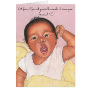Antes de que le formara en womb~Scripture~Newborn