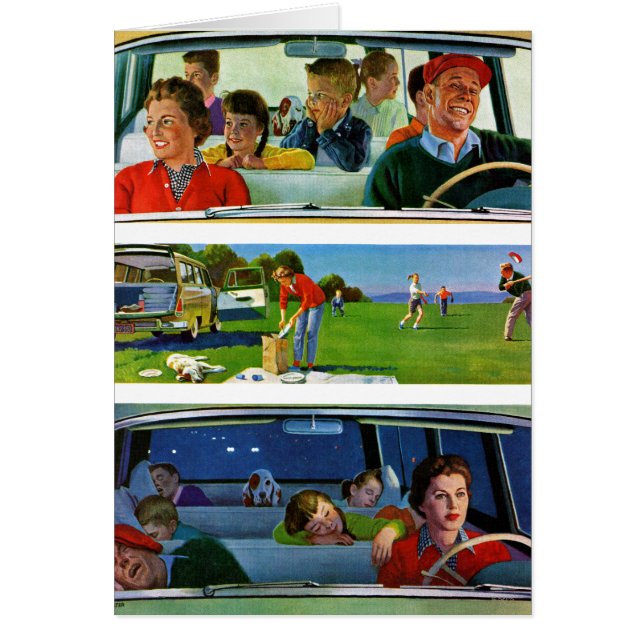 Antes, durante y después del picnic (Frente)