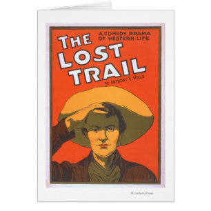 Anthony E. Wills "The Lost Trail" Teatro Wester