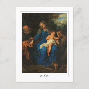 Anthony van Dyck #116 - postal Bella Artes