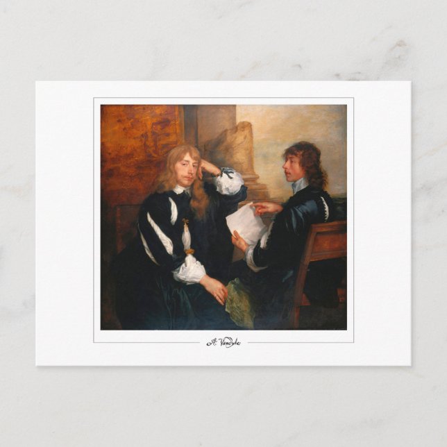 Anthony van Dyck #120 - Tarjeta postal de arte fin (Anverso)