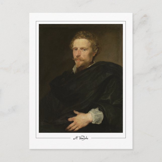 Anthony van Dyck #135 - postal Bella Artes (Anverso)