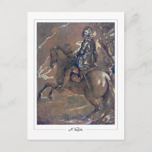 Anthony van Dyck #136 - Tarjeta postal de arte fin