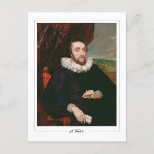 Anthony van Dyck #15 - postal Bella Artes