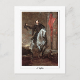 Anthony van Dyck #22 - Tarjeta postal de arte fino