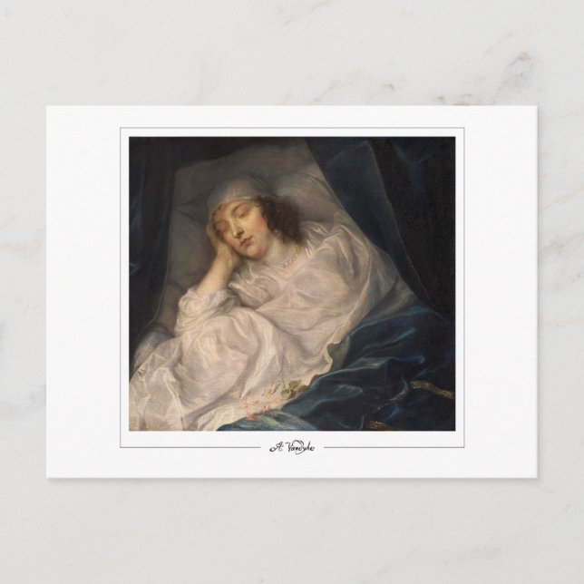 Anthony van Dyck #32 - Tarjeta postal de arte fino (Anverso)