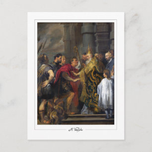 Anthony van Dyck #342 - Tarjeta postal de arte fin