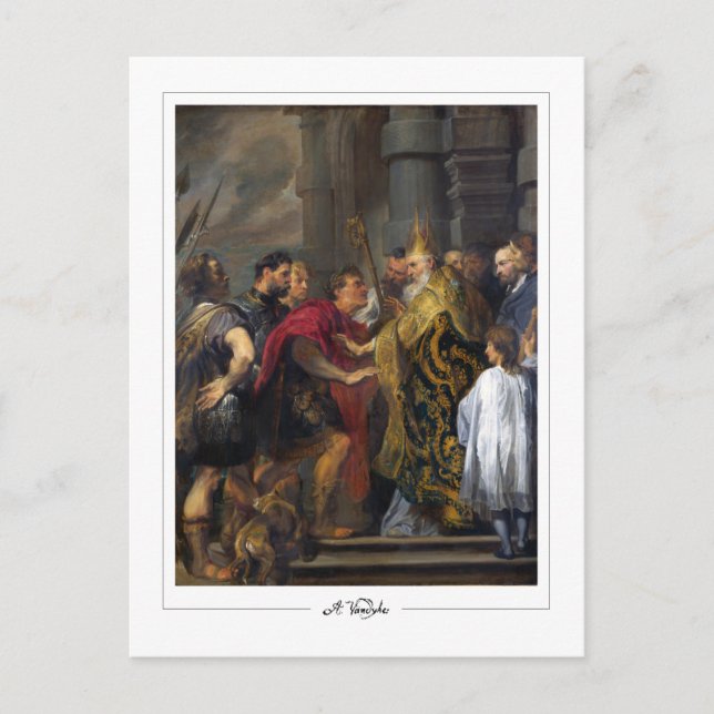 Anthony van Dyck #342 - Tarjeta postal de arte fin (Anverso)