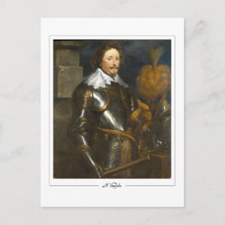Anthony van Dyck #414 - Tarjeta postal de arte fin