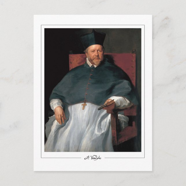 Anthony van Dyck #431 - postal Bella Artes (Anverso)