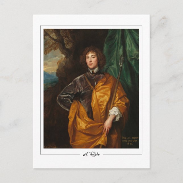 Anthony van Dyck #433 - Tarjeta postal de arte fin (Anverso)