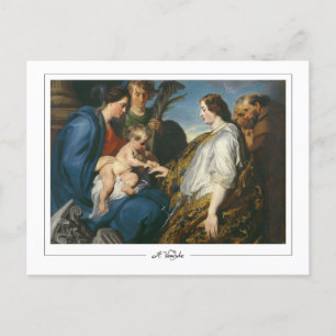 Anthony van Dyck #449 - postal Bella Artes