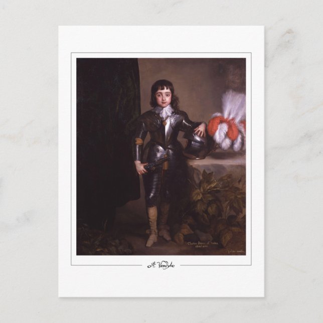 Anthony van Dyck #483 - Tarjeta postal de arte fin (Anverso)