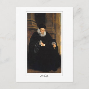 Anthony van Dyck #48 - Tarjeta postal de arte fino