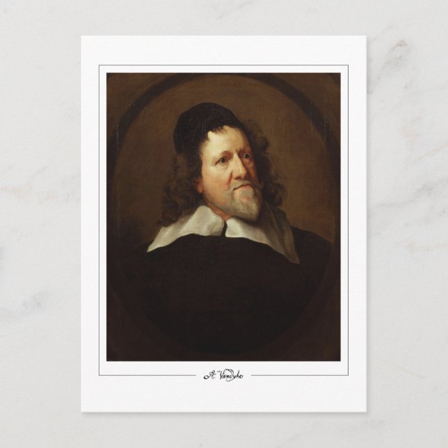 Anthony van Dyck #505 - postal Bella Artes (Anverso)