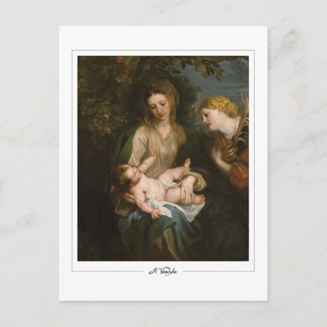 Anthony van Dyck #526 - Tarjeta postal de arte fin (Anverso)