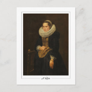 Anthony van Dyck #529 - Tarjeta postal de arte fin