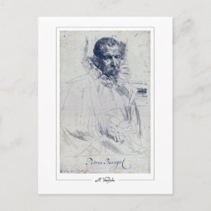 Anthony van Dyck #52 - Tarjeta postal de arte fino