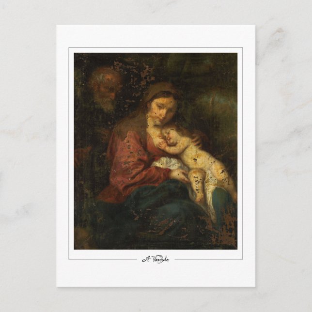 Anthony van Dyck #572 - Tarjeta postal de arte fin (Anverso)