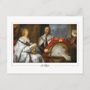 Anthony van Dyck #583 - Tarjeta postal de arte fin