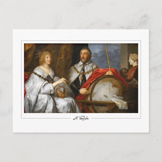 Anthony van Dyck #583 - Tarjeta postal de arte fin (Anverso)
