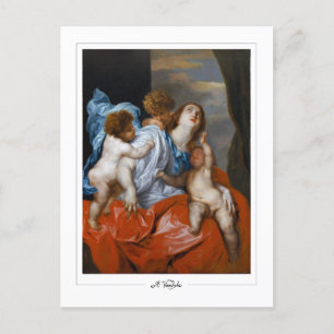 Anthony van Dyck #603 - postal Bella Artes