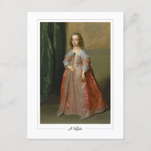 Anthony van Dyck #680 - Tarjeta postal de arte fin