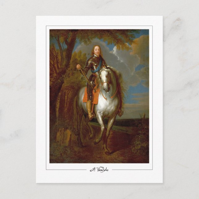 Anthony van Dyck #724 - postal Bella Artes (Anverso)