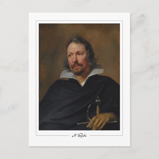 Anthony van Dyck #737 - Tarjeta postal de arte fin (Anverso)