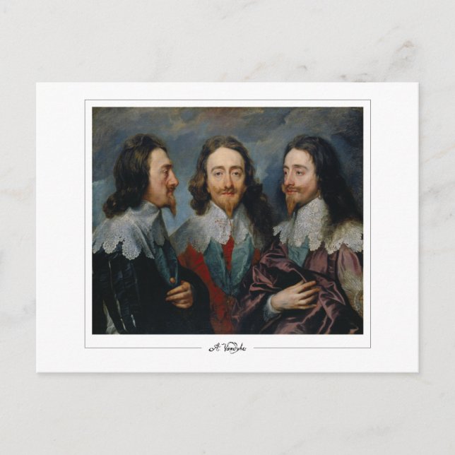 Anthony van Dyck #7 - Tarjeta postal de arte fino (Anverso)