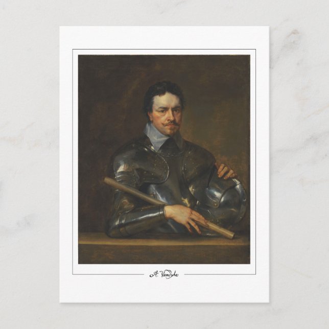Anthony van Dyck #833 - postal Bella Artes (Anverso)