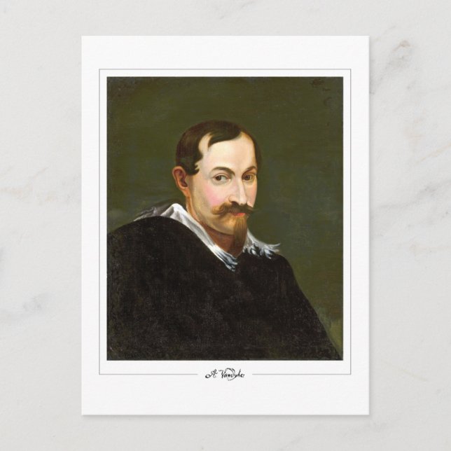 Anthony van Dyck #844 - postal Bella Artes (Anverso)