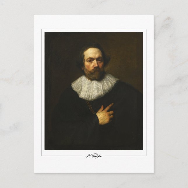 Anthony van Dyck #848 - postal Bella Artes (Anverso)