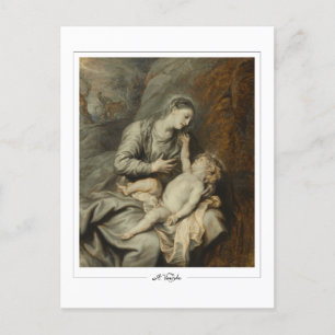 Anthony van Dyck #849 - postal Bella Artes