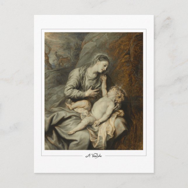 Anthony van Dyck #849 - Tarjeta postal de arte fin (Anverso)