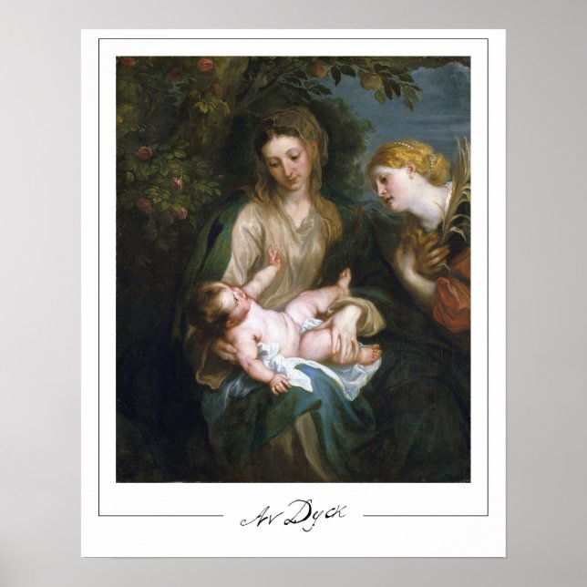 Anthony van Dyck Zedign Poster de arte #211 (Frente)