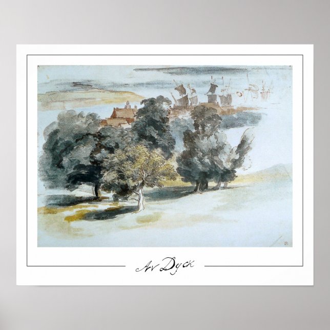 Anthony van Dyck Zedign Poster de arte #230 (Frente)